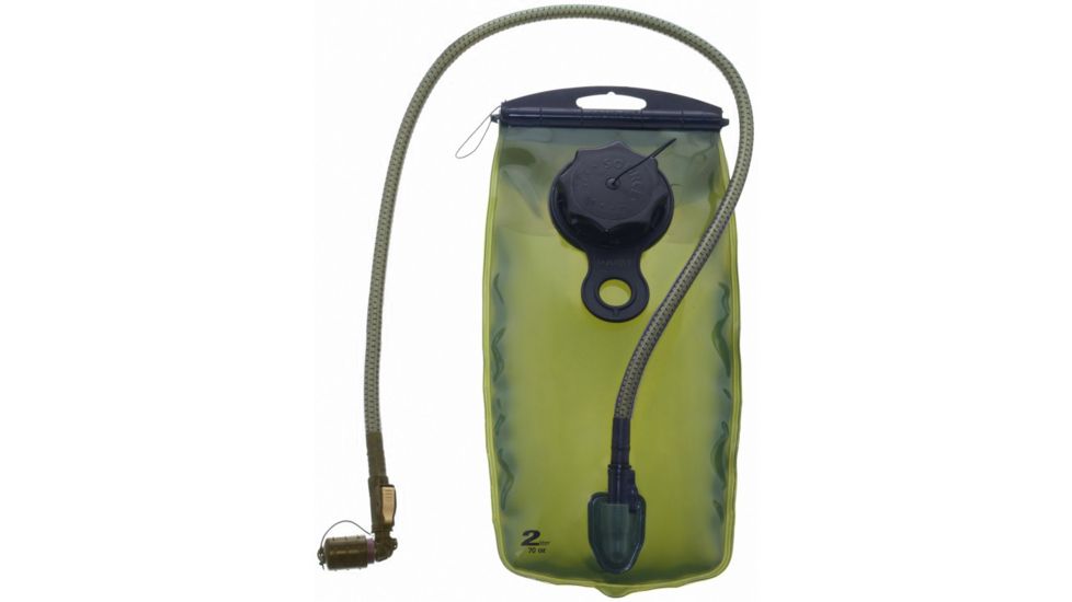 Source WXP 2L/70Oz Hydration Hydration Bladder - OD Green, Transparent 4500130002