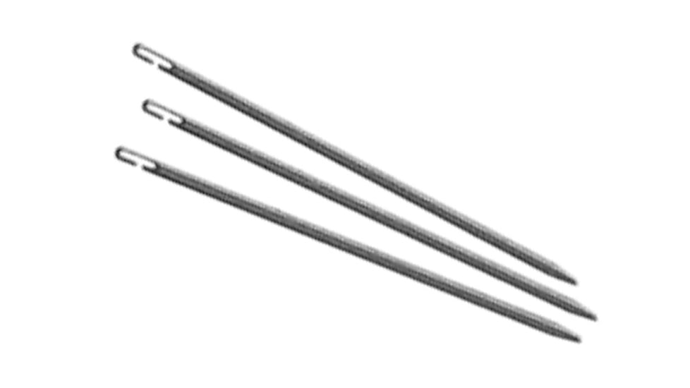 South Bend Rigging Needles 2-1/2in 3pk, BN-2