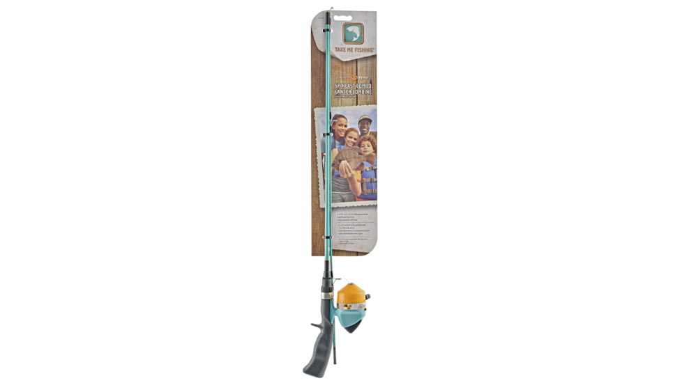 South Bend Take Me Fishing 4'6in 2Pc Spincast Combo Carded, C/TMF-SCCM