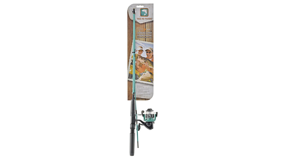 South Bend Take Me Fishing 4'6in 2Pc Spinning Combo Carded, C/TMF-SPCM