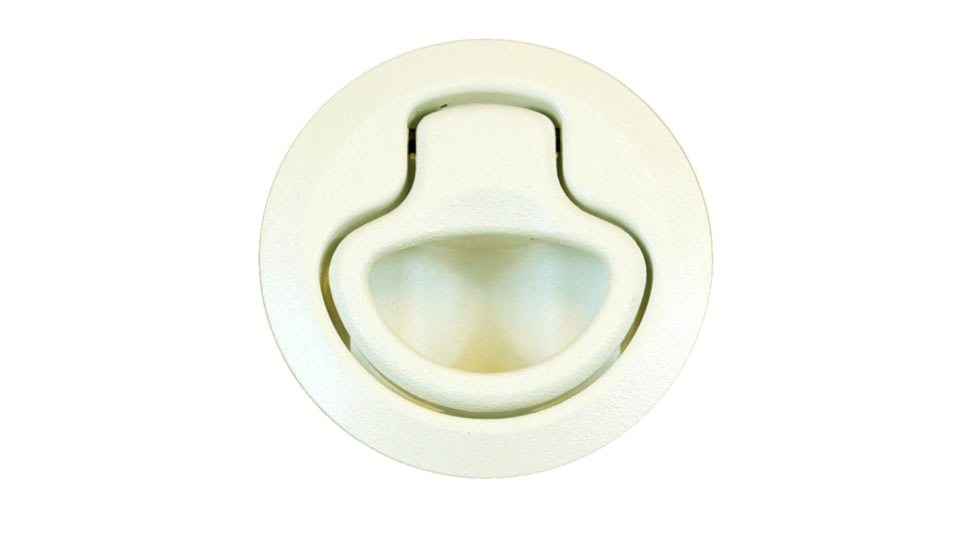Southco Flush Plastic Pull Latch - Pull To Open - Non Locking - Beige 70004