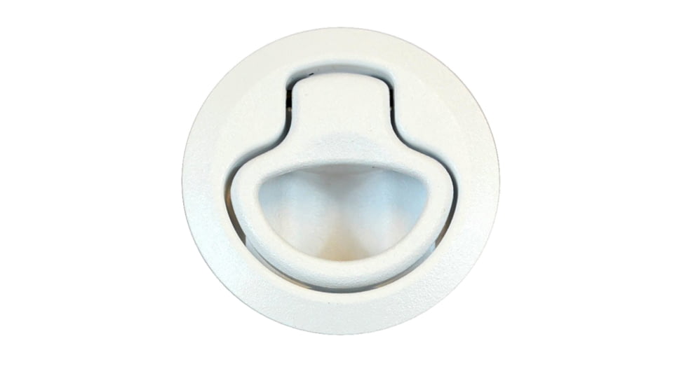 Southco Flush Pull Latch - Pull To Open - Non-Locking White Plastic 69312
