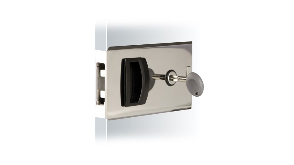 Southco Flush Sliding Door Latch - Square - Aluminum 67416