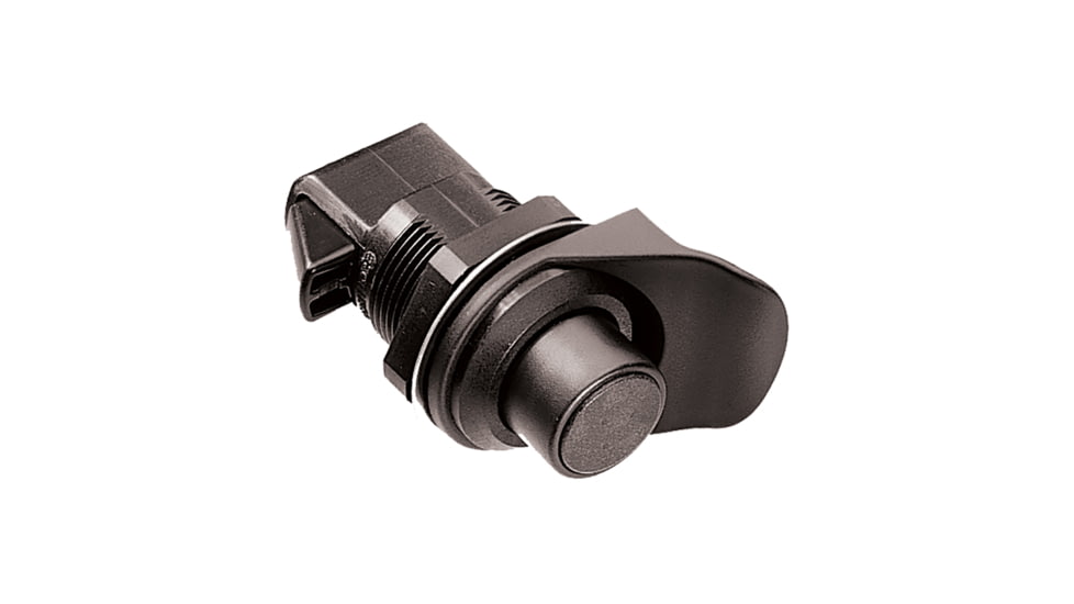 Southco Non-Locking Flush/Knob Latch - Black Plastic 67296