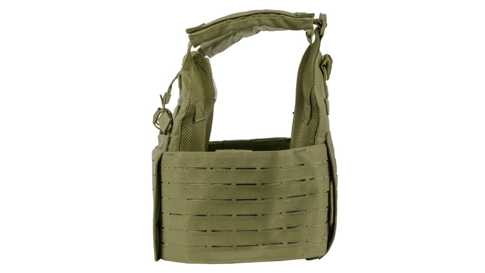 Spartan Armor Systems Achilles Laser Cut Plate Carrier, Small/Extra Large, OD Green, Adjustable, SAS-AC-LC-OD