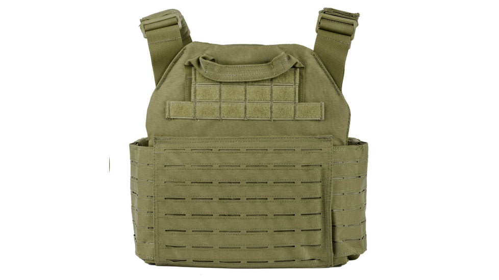 Spartan Armor Systems Achilles Laser Cut Plate Carrier, Small/Extra Large, OD Green, Adjustable, SAS-AC-LC-OD