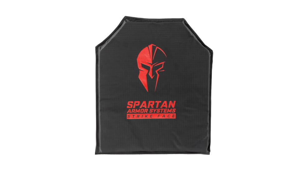 Spartan Armor Systems Flex Fused Core IIIA Soft Body Armor, Single Plate, Black, 10x12, SAS-PLYIIIA-1012-SGL