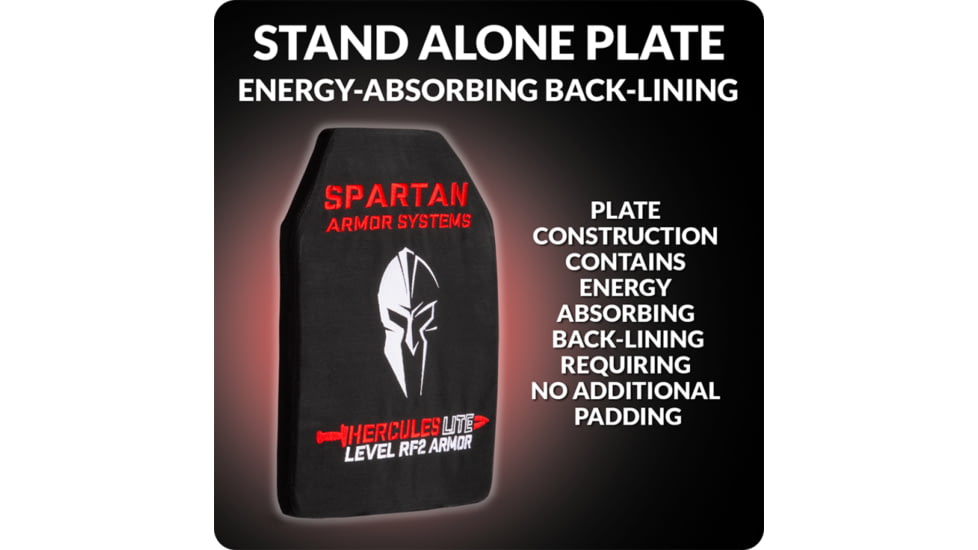 Spartan Armor Systems Hercules Lite RF2 Level III+ 1000d Polyester Achilles Package