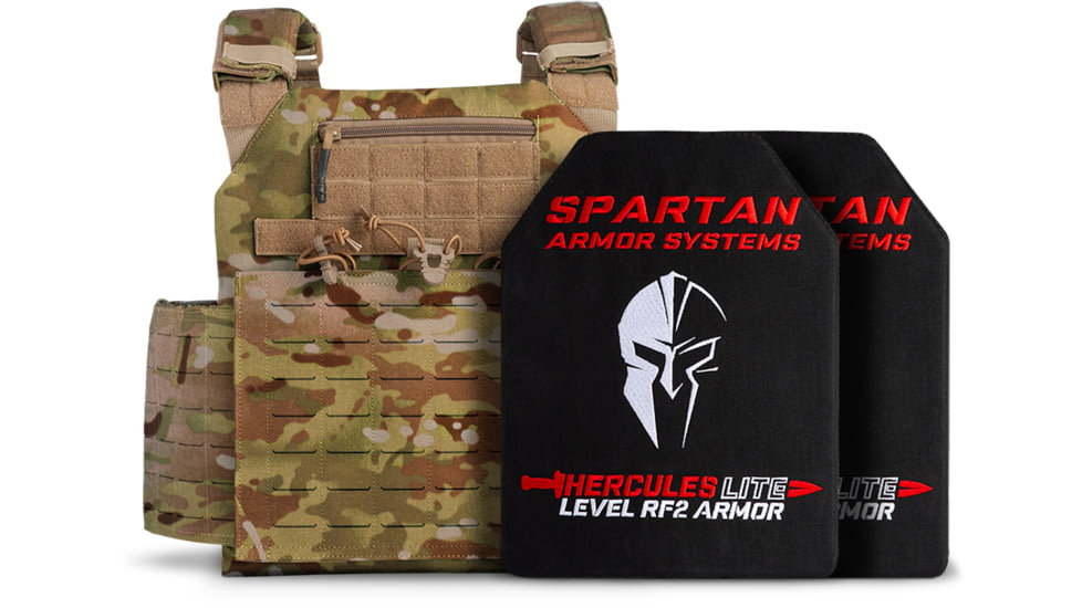 Spartan Armor Systems Hercules Lite RF2 Level III+ 1000d Polyester Achilles Package