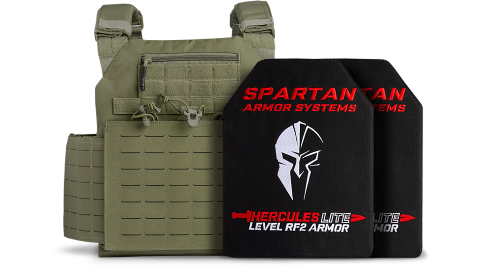Spartan Armor Systems Hercules Lite RF2 Level III+ 1000d Polyester Achilles Package