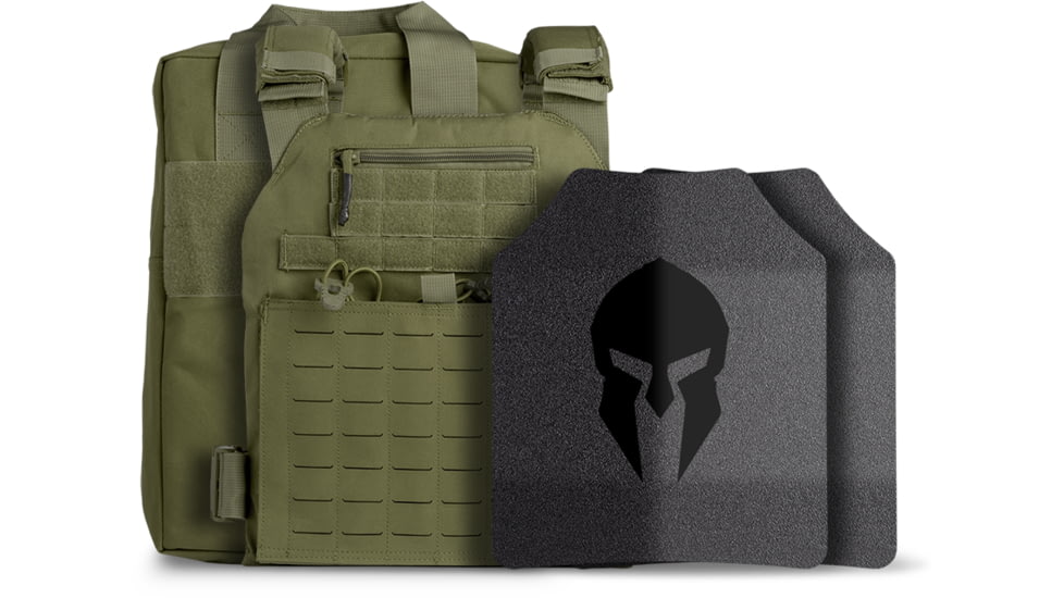 Spartan Armor Systems AR500 Omega Level III 900d Polyester Active Shooter Kit/Police Tactical Gear