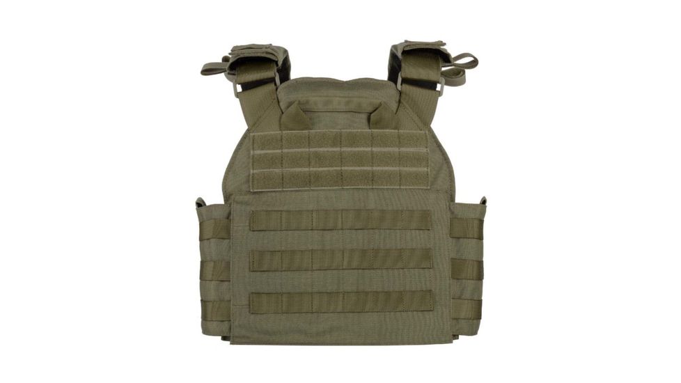 Spartan Armor Systems Spartan Armor/Sentinel Plate Carrier and AR550 Level III+ Body Armor Package, Spartan Green, Adjustable, SAS-PKG550-STNL-SG-KIT, SAS-PKG550-STNL-SG-KIT