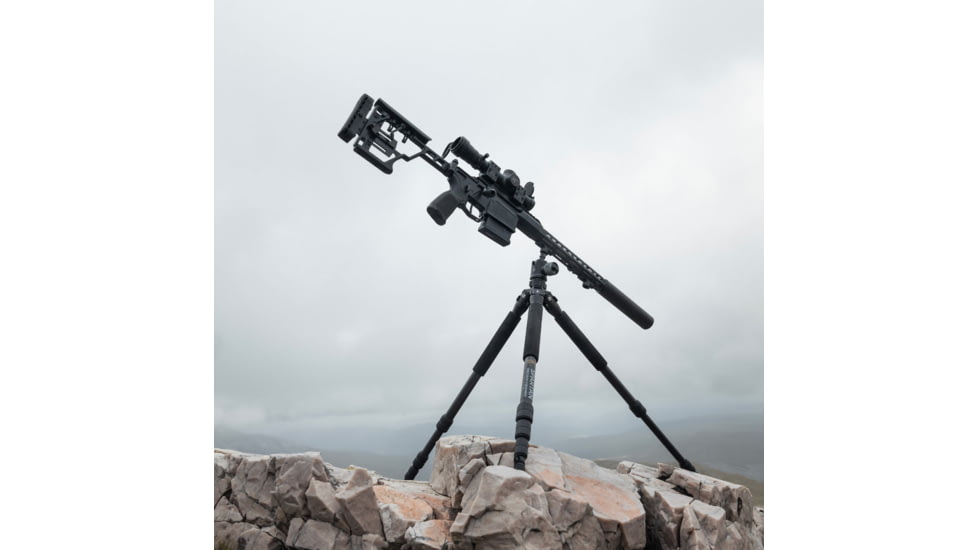 Spartan Precision Equipment Ascent Tripod w/Davros Pro Head, Gen 2, Mountain, SP03-022-R