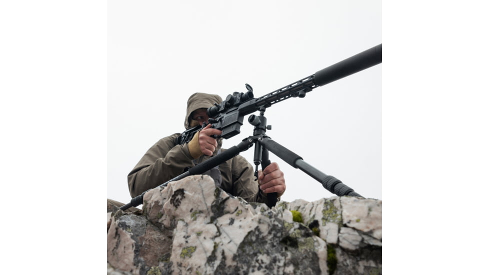 Spartan Precision Equipment Ascent Tripod w/Davros Pro Head, Gen 2, Mountain, SP03-022-R