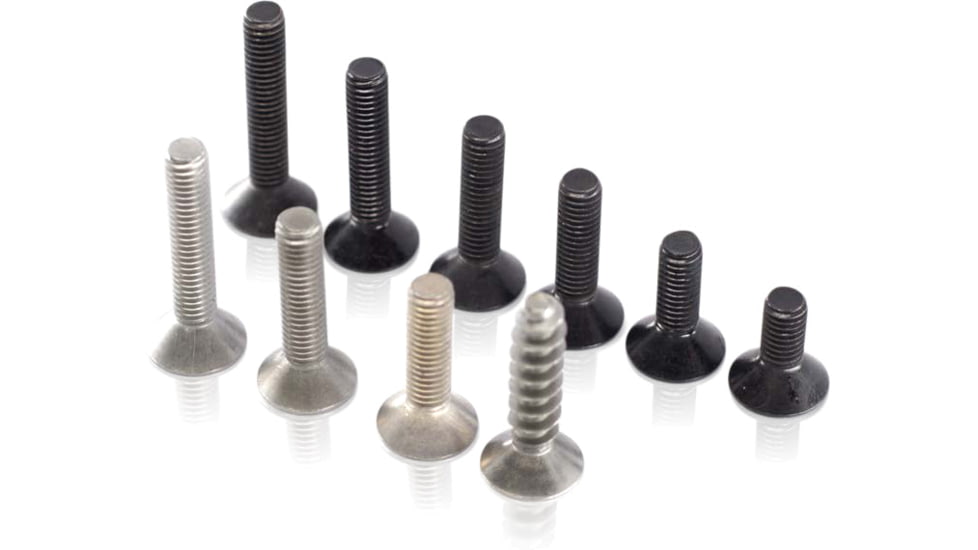 Spartan Precision Equipment Classic Rifle Adapter Screws, Pack of 10, Silver, SP08-06-R