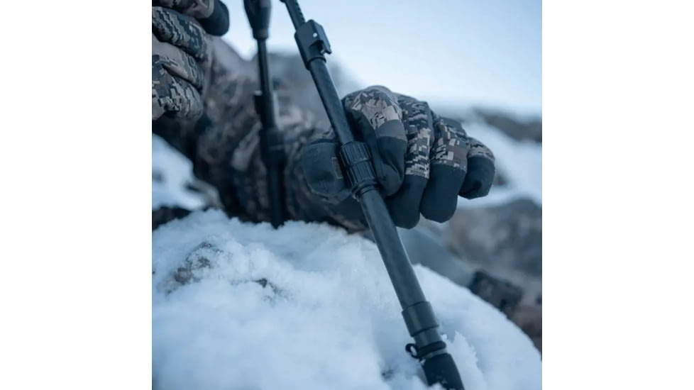 Spartan Precision Equipment Disc-Lok Spigot Hoplite Tripod, Black, SP03-039-R