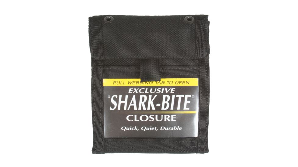Spec-Ops T.H.E. Wallet, BK - Black w/ 'Shark-Bite' Closure