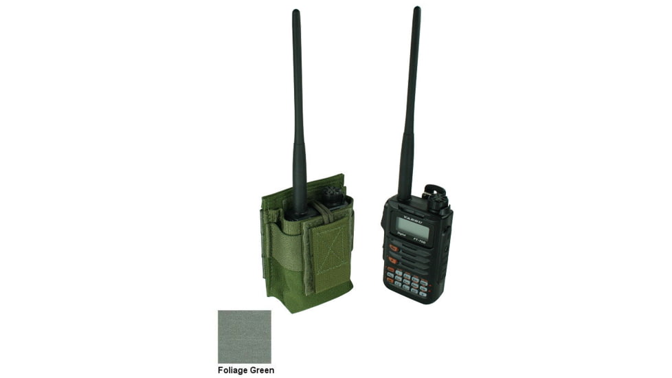 Specter Gear Belt Mounted Radio Pouch, Fits Yaesu FT-70D, Foliage Green, 1220 FG