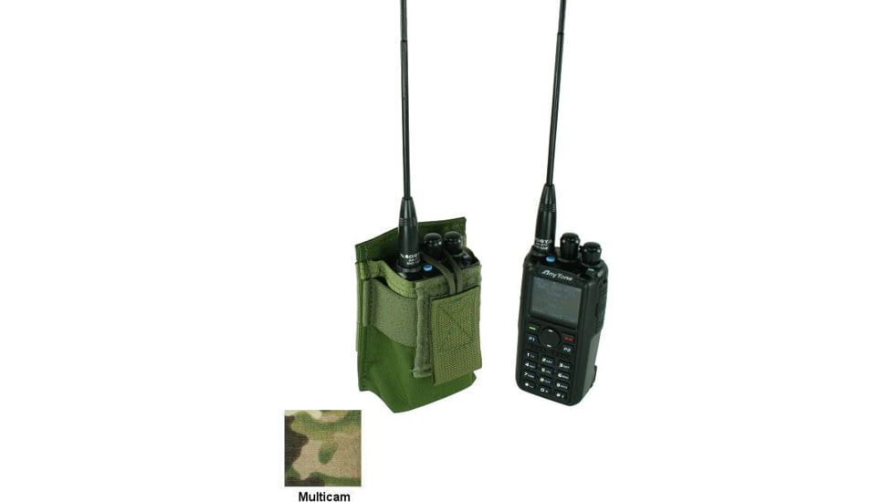 Specter Gear MOLLE Radio Pouch, Fits Anytone AT-D878UV / AT-D868UV, MultiCam, 1225 MULT