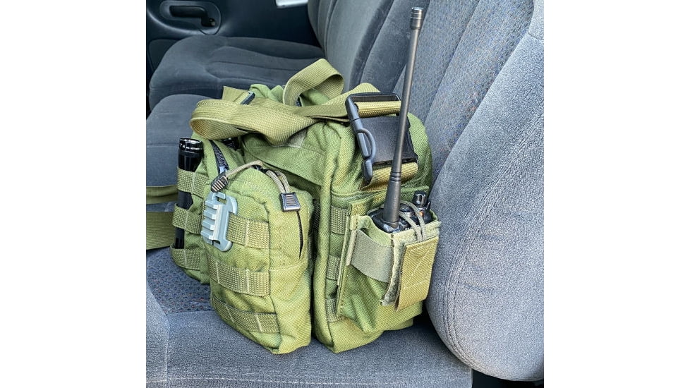 Specter Gear MOLLE Radio Pouch, Fits Baofeng GT-3WP, OD Green, 1227 OD