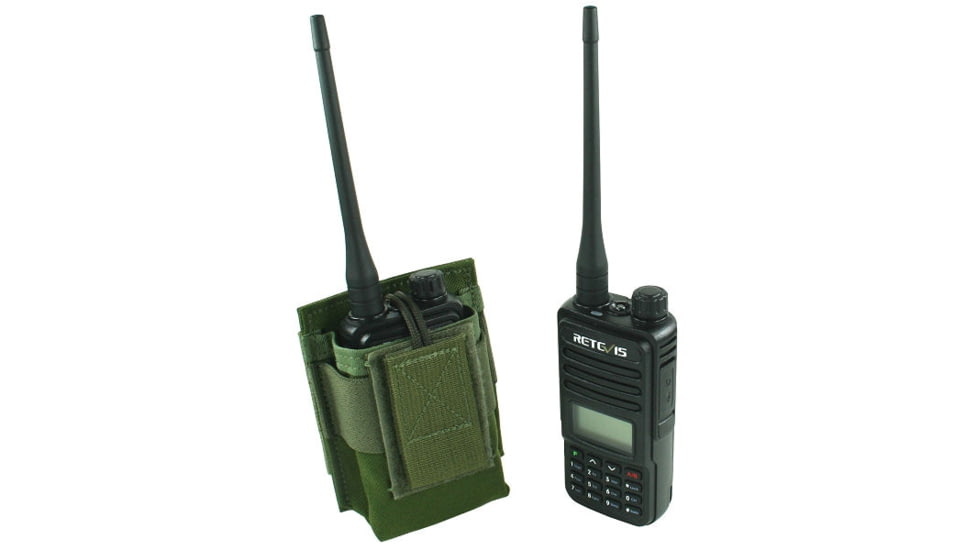 Specter Gear MOLLE Radio Pouch, Fits Retevis RT85, OD Green, 1237 OD