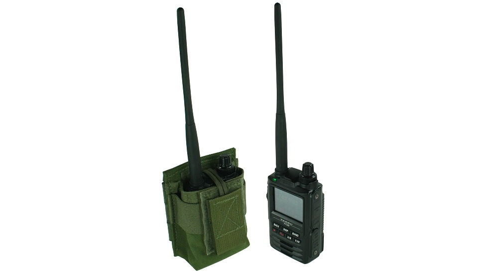 Specter Gear MOLLE Radio Pouch, Fits Yaesu FT-3D, OD Green, 1221 OD