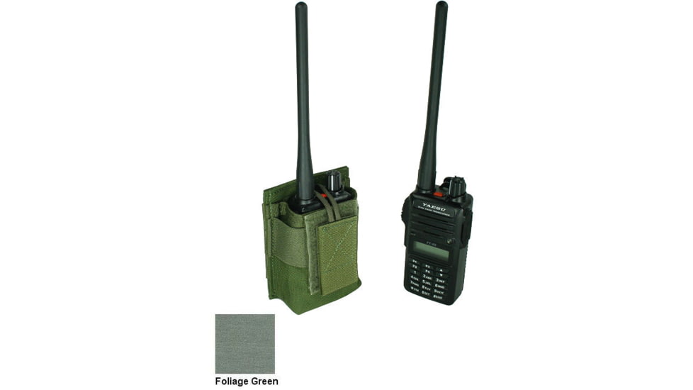 Specter Gear MOLLE Radio Pouch, Fits Yaesu FT-65, Foliage Green, 1215 FG