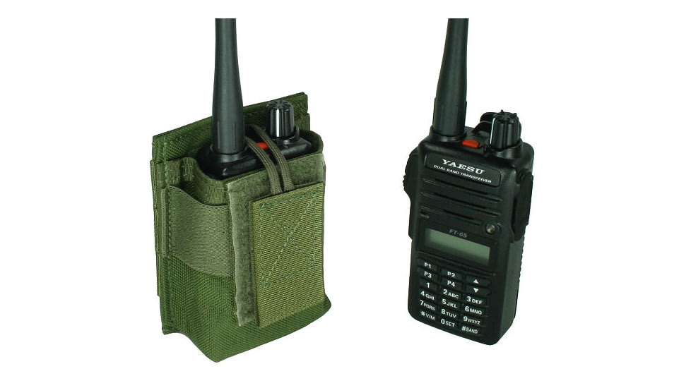 Specter Gear MOLLE Radio Pouch, Fits Yaesu FT-65, OD Green, 1215 OD