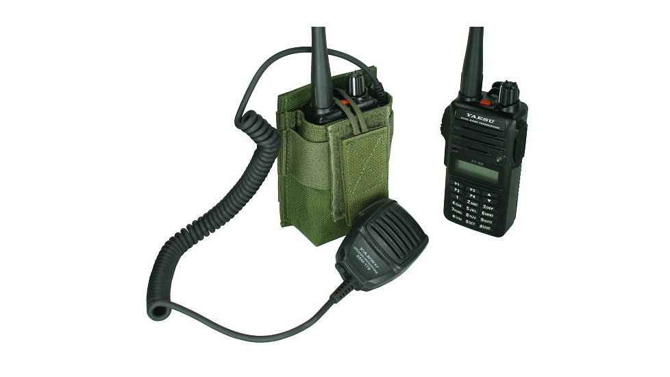 Specter Gear MOLLE Radio Pouch, Fits Yaesu FT-65, OD Green, 1215 OD