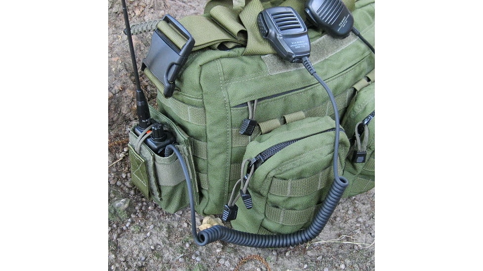 Specter Gear MOLLE Radio Pouch, Fits Yaesu FT-65, OD Green, 1215 OD