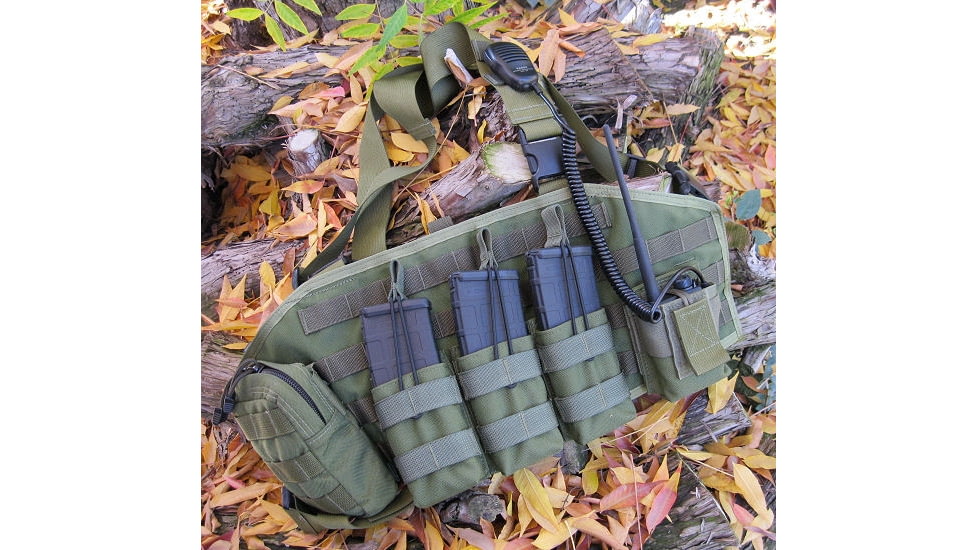 Specter Gear MOLLE Radio Pouch, Fits Yaesu FT-70D, OD Green, 1219 OD