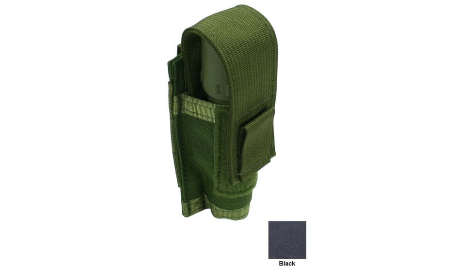 Specter Gear MOLLE Single Surefire 6P/G2/P2X Fury Light Pouch, Black, 1138 BLK