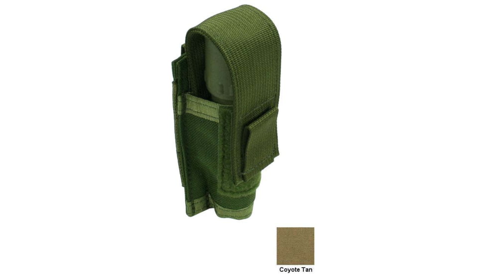 Specter Gear MOLLE Single Surefire 6P/G2/P2X Fury Light Pouch, Coyote, 1138 COY
