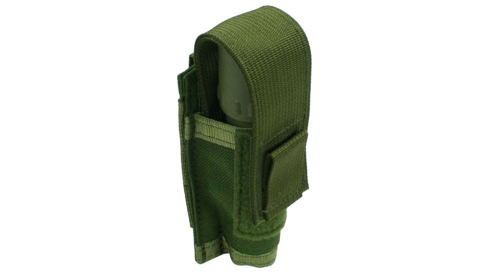 Specter Gear MOLLE Single Surefire 6P/G2/P2X Fury Light Pouch, OD Green, 1138 OD