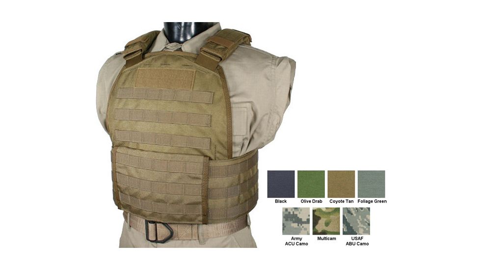 Specter Gear Mpc 1 Modular Plate Carrier Size Xl Fits Waist Sizes 42 48 Black 617blk
