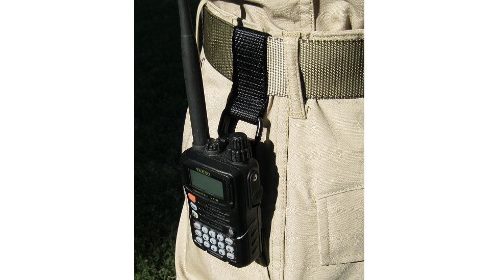 Specter Gear The Belt Widget Handheld Radio Belt Clip Hanger, Black, 1212 BLK