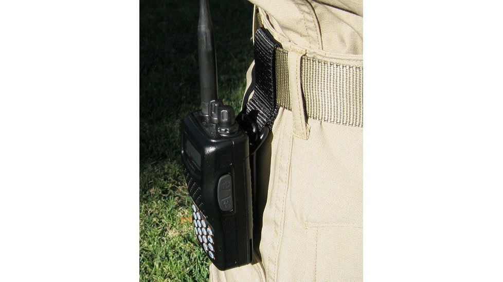 Specter Gear The Belt Widget Handheld Radio Belt Clip Hanger, Black, 1212 BLK