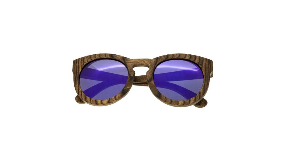 Spectrum Sunglasses Flores S127PU Sunglasses, Brown Frame, Purple Lens SSGS127PU