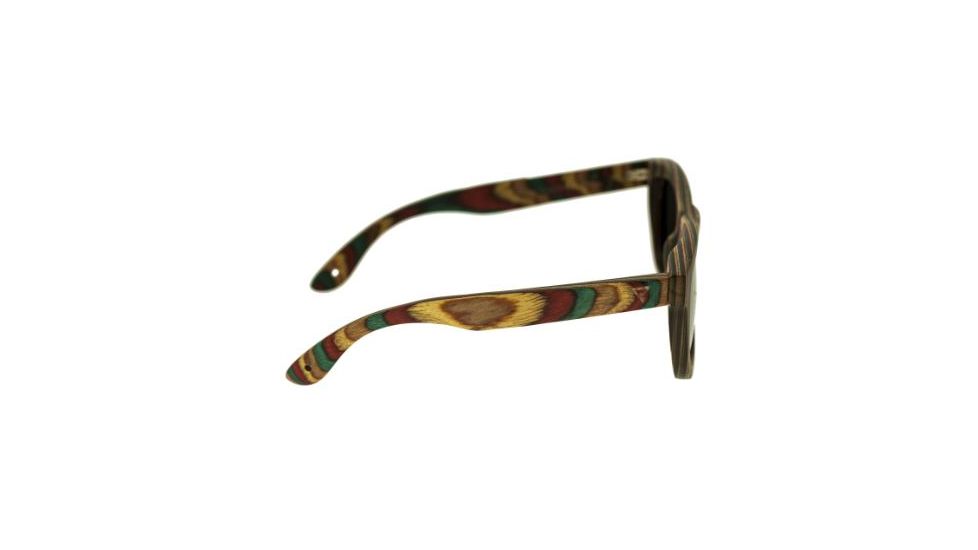 Spectrum Sunglasses Moriarty S107bk Sunglasses, Multi Frame, Black Lens SSGS107BK