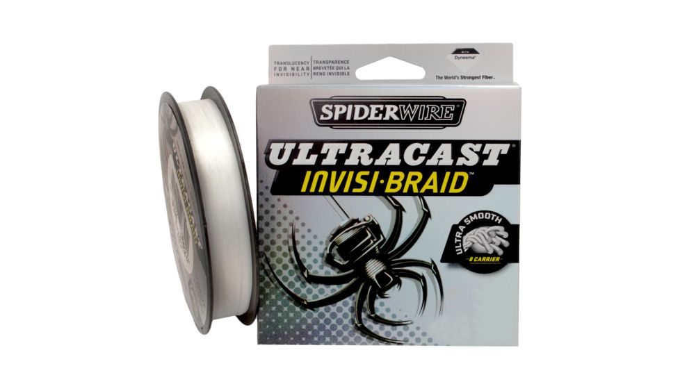 Spiderwire Invisi-Braid Ultracast Line, SUC15IB, 15 lb, 125 Yards 182540