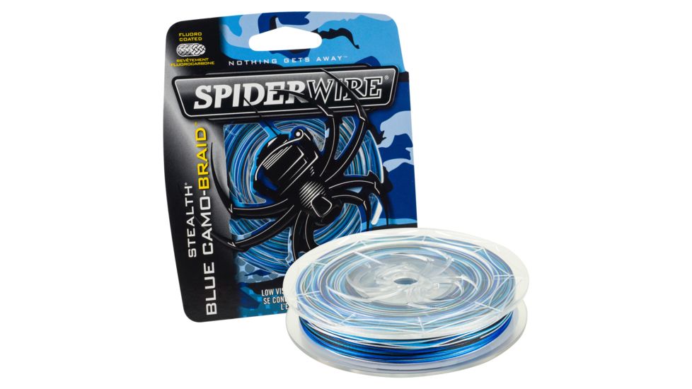 Spiderwire SCS10BC-125 Stealth CamoBlue 10lb 125yd 1368916