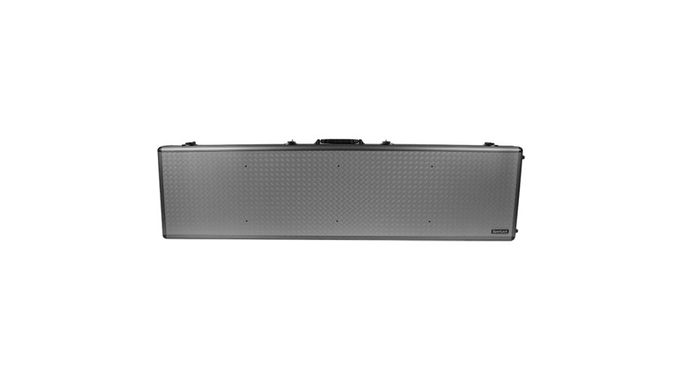 Sportlock AlumaLock Double Rifle/Shotgun w/ Wheels Case,13.1x52.3x2.7in,Gray 00010G