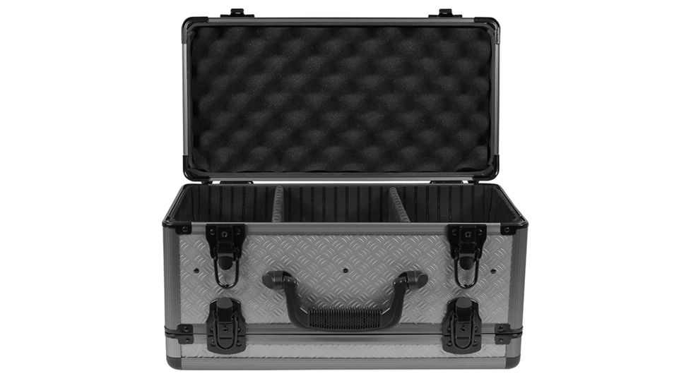 Sportlock AlumaLock Double-Sided Handgun/Range Case,7.6x16.9x2.8,Gray 00005G
