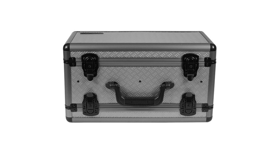 Sportlock AlumaLock Double-Sided Handgun/Range Case,7.6x16.9x2.8,Gray 00005G