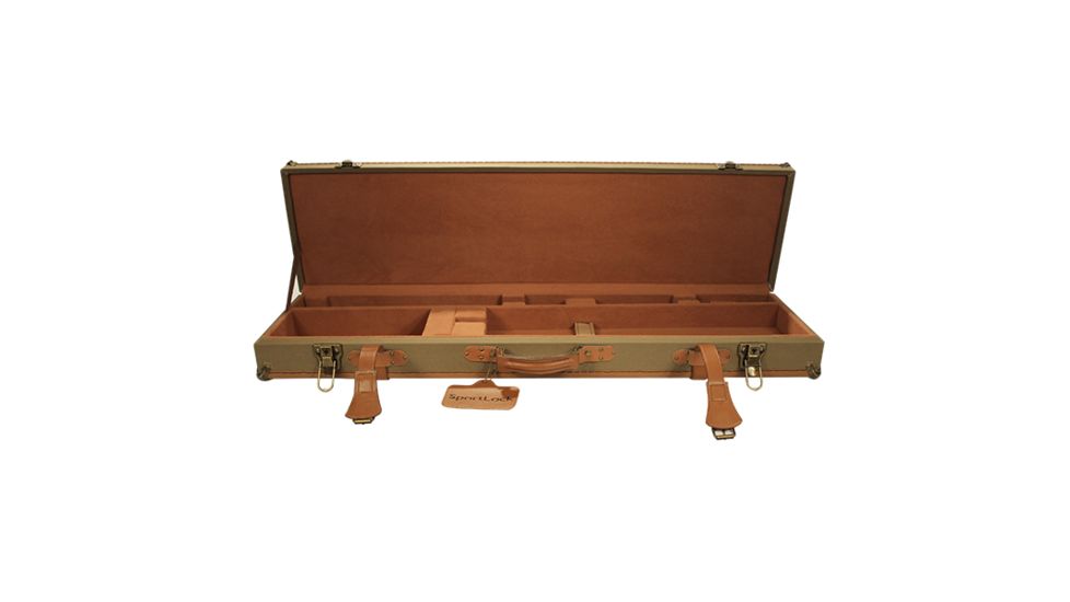 Sportlock LeatherLock Deluxe Canvas Takedown Shotgun Case,8x34.4x2in,Brown 87