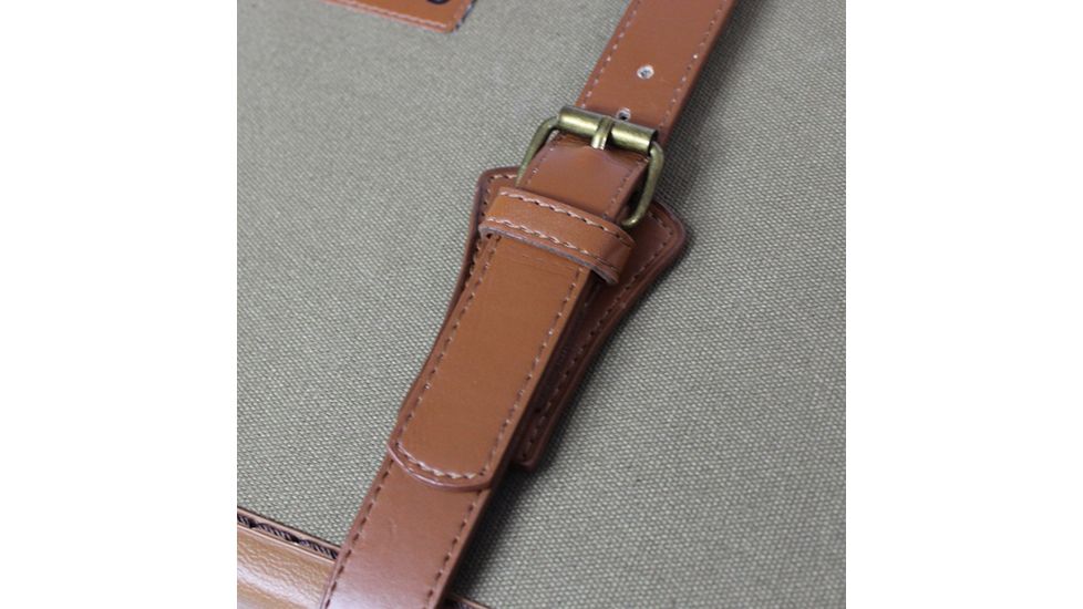 Sportlock LeatherLock Deluxe Canvas Takedown Shotgun Case,8x34.4x2in,Brown 87