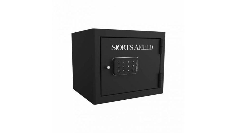 Sports Afield SA-ES01 Home and Office Fire Gun Safe, Black, 12in x 15in x 12in, SA-ES01