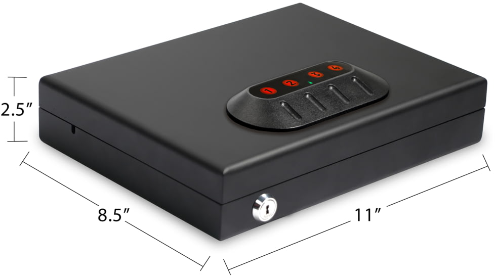 SPORTS AFIELD SA-HD1 HOME DEFENSE QUICK ACCESS VAULTS - BLACK, NO FRT E9A5521B, SASSAHD1X