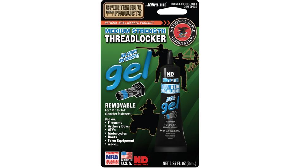 Sportsmans Threadlocker Gel, Medium Strength SBP00033