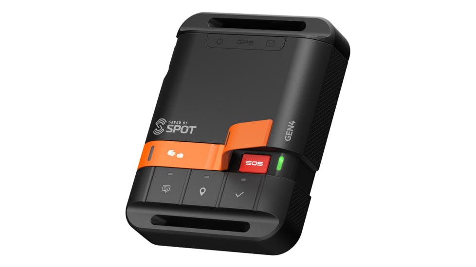 SPOT Gen4 Satellite GPS Messenger, Black/Orange, SPOT Gen4